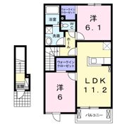 ラフォーレ Ⅳの間取り画像