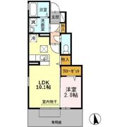 レセンテさくらの間取り画像