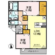 パルティーレの間取り画像