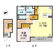 ジラソーレfの間取り画像