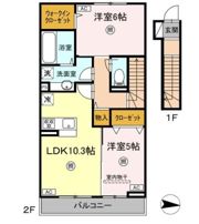 グランフォレ白藤の間取り画像