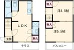 笹川東川一戸建の間取り画像