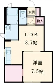 ブランシェ藤が丘の間取り画像