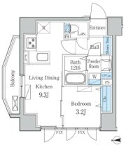 オーキッドレジデンス三ノ輪の間取り画像