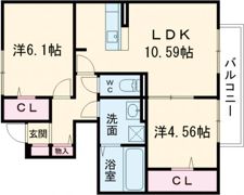 アイビスの間取り画像