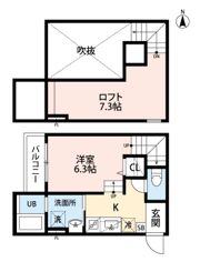 Celeste八王寺の間取り画像