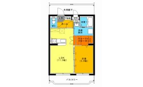 ユーミー金色の間取り画像