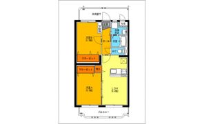 ユーミー竹田の間取り画像