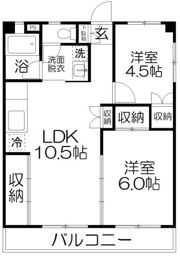 渋谷コート2号館の間取り画像