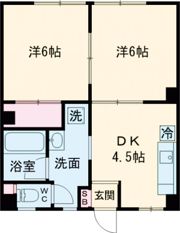 メゾン武蔵の間取り画像