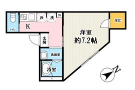 リヴェール秋津の間取り画像