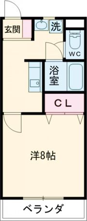 ウィステリアカルムタウンA棟の間取り画像