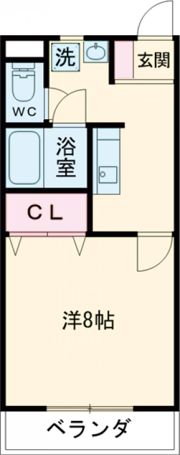 ウィステリアカルムタウンA棟の間取り画像