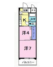 サンセール居石公園前の間取り画像