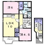 パストラルAの間取り画像