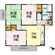 シャルマン上山の間取り画像