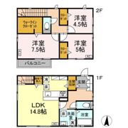 Casa Excelente Ⅱ棟の間取り画像