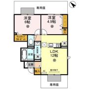 サニーコート加佐 A棟の間取り画像