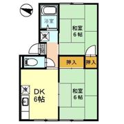 アイランドハイツ桑間 B棟の間取り画像
