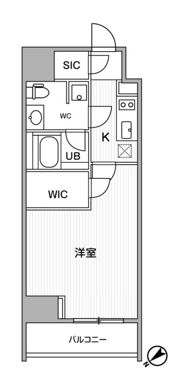 ALTERNA恵比寿の間取り画像