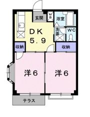 エルディム垂木の間取り画像