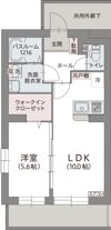 ポンデュガールの間取り画像