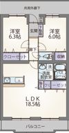 ヴィラ・エトワールの間取り画像