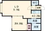 amenity千歳北栄(アメニティ千歳北栄)の間取り画像
