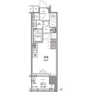 SKナインティ門前仲町の間取り画像