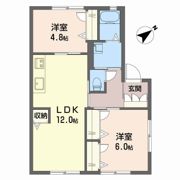 ディアス本庄 A棟の間取り画像