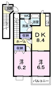 フォレストコートKⅢの間取り画像