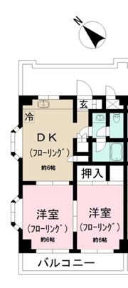 アクティブ平尾の間取り画像