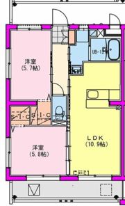 （仮称）三股町YMマンションの間取り画像