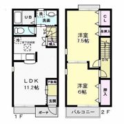 gracia 弐番館の間取り画像