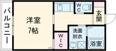 アルバ大刀洗 Aの間取り画像