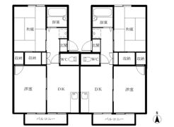 セジュールダイモンAの間取り画像
