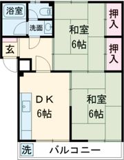 上穂ロイヤルハイツの間取り画像