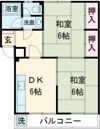 上穂ロイヤルハイツの間取り画像