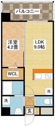 Modern Palazzo 文教通りGrowの間取り画像