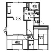フレグランス別所の間取り画像