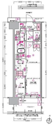 プラウド川越の間取り画像