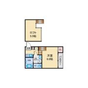 コンフォート東海通の間取り画像