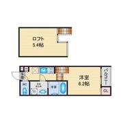 コンフォート東海通の間取り画像