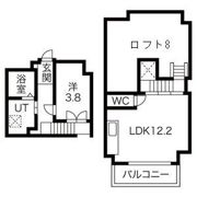 グランフォート新瑞橋の間取り画像