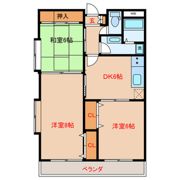 ラ.ヴェール春日の間取り画像
