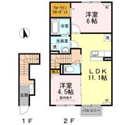 ティエドール Aの間取り画像