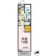 フラットサクセスⅡの間取り画像