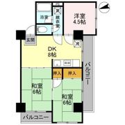メゾンひまわりの間取り画像
