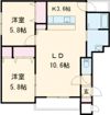 シティーコートアイリスの間取り画像