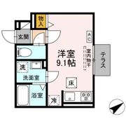 パークサイド柱Ⅱの間取り画像